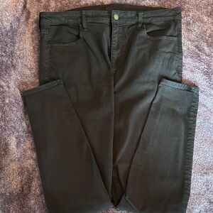 American eagle Black skinny jeans